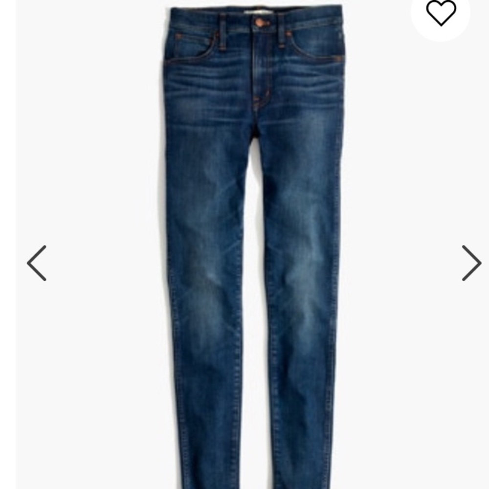Madewell 9” high-rise skinny jeans